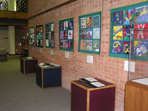 Middle East Peace Quilt - display